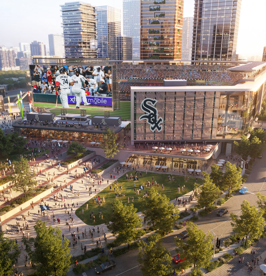 The 78 Featuring the White Sox Ballpark Activated Public Spaces Vibrant Year-Round