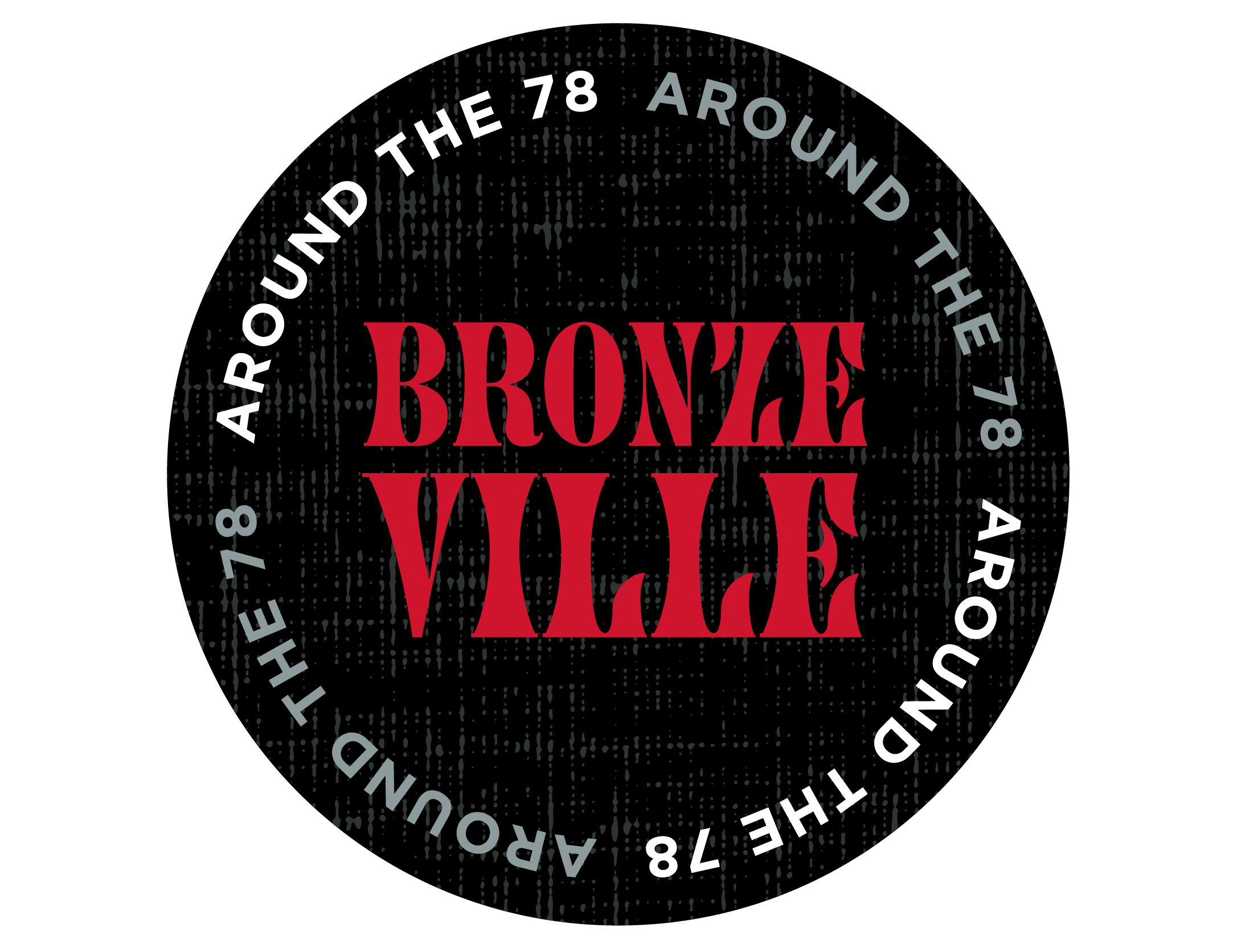Bronzeville Neighborhood Stamp