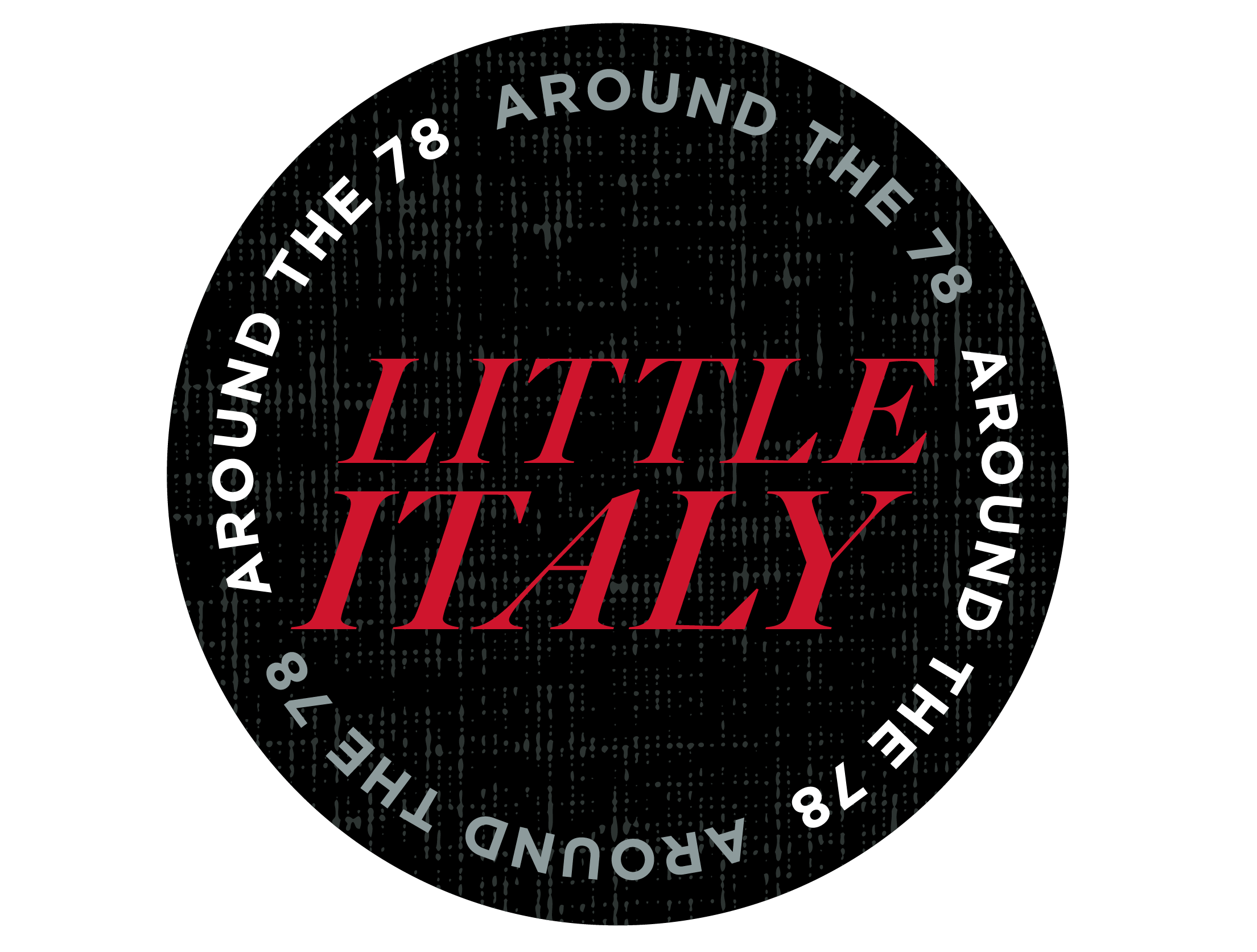 Little Italy Neighborhood Stamp