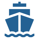 icon of front of water taxi